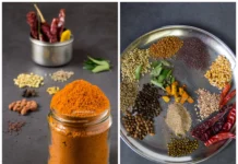 ಸಾಂಬರ್ ಪುಡಿ ಮಾಡುವ ವಿಧಾನ