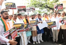 ಸಿಎಂ ಮನೆಗೆ ಮುತ್ತಿಗೆ ಯತ್ನ ಬಿಜೆಪಿ ನಾಯಕರು ವಶಕ್ಕೆ