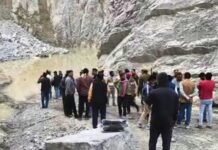 ಕಲ್ಲು ಕ್ವಾರಿ ಕುಸಿತ ಓರ್ವ ಸಾವು