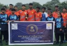 ಬಳ್ಳಾರಿಯಲ್ಲಿ ಅದ್ದೂರಿಯಾಗಿ ನಡೆದ 100 ವರ್ಷಗಳ ಹಾಕಿ ಆಚರಣೆ*