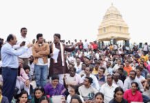 ಸುರಂಗ ರಸ್ತೆ ವಿರೋಧಿಸಿ ಬಿಜೆಪಿ ಜಾಗೃತಿ ಅಭಿಯಾನ