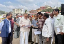 ಕೆಂಪೇಗೌಡ ಬಸ್ ನಿಲ್ದಾಣಕ್ಕೆ ಸಚಿವ ರೆಡ್ಡಿ ದಿಢೀರ್ ಭೇಟಿ