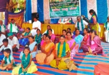 14ನೇ ದಿನಕ್ಕೆ ಕಾಲಿಟ್ಟ ರೈತರ ಆಹೋರಾತ್ರಿ ಧರಣಿ ಪ್ರತಿಭಟನೆ