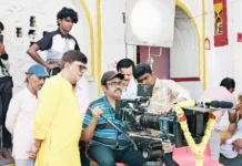 ಮಹಿಪತಿದಾಸರ ಚಲನಚಿತ್ರದ ಕೊನೆಯ ಹಂತದ ಚಿತ್ರೀಕರಣ