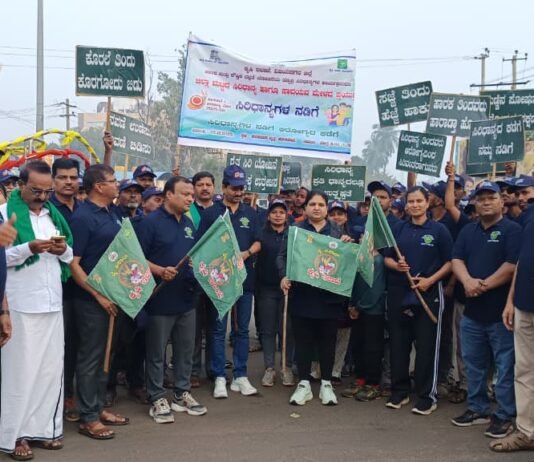 ಆಹಾರವೇ ಆರೋಗ್ಯ : ನಿತ್ಯ ಸಿರಿಧಾನ್ಯ ಬಳಕೆಗೆ ಆದ್ಯತೆ ನೀಡಿ-ಕವಿತಾ ಎಸ್.ಮನ್ನಿಕೇರಿ