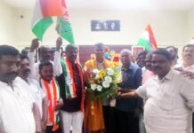 ವೆಂಕಟರಮಣ ಜೆಡಿಎಸ್ ತೊರೆದು ಕಾಂಗ್ರೆಸ್ ಸೇರ್ಪಡೆ