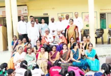 “ಸಹಕಾರ ರತ್ನ” ಪ್ರಶಸ್ತಿಗೆ ಭಾಜನರಾದ ಅಕ್ಕೋಣೆ ಅವರಿಗೆ ಸನ್ಮಾನ