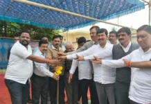 ಸುಸಜ್ಜಿತ ಈಜುಕೊಳ ನಿರ್ಮಾಣಕ್ಕೆ ಶಾಸಕರಿಂದ ಚಾಲನೆ