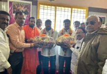 ಶಾಸಕರಿಗೆ ಗೌರವ ಸಮರ್ಪಣೆ