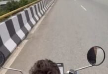 ಬಾಲಕನ ಬೈಕ್ ಸವಾರಿ ವಿಡಿಯೋ ವೈರಲ್