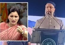 ನವನೀತ್ ರಾಣಾ ವಿರುದ್ಧ ಓವೈಸಿ ಟೀಕಾಪ್ರಹಾರ