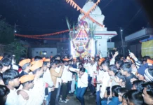 ಶಲ್ಯ ಸುಟ್ಟು, ಅಗ್ಗಿ ತುಳಿದ ವೀರಭದ್ರೇಶ್ವರ ಸದ್ಭಕ್ತರು