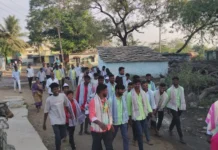 ಲೋಕ ಕಲ್ಯಾಣಕ್ಕಾಗಿ ಡೋಣಗಾಂವದಿAದ ಮೈಲಾಪುರವರೆಗೆ ಪಾದಯಾತ್ರೆ