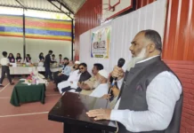 ಅಲ್ ತೈಬಾ ಇಂಗ್ಲಿಷ್ ಮೀಡಿಯಂ ಶಾಲೆಯಲ್ಲಿ ವಿಜ್ಞಾನ ಪ್ರದರ್ಶನ