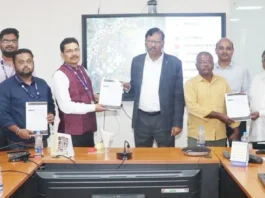 ಸಿಯುಕೆಯ ಅಂತರ್ಜಲ ನಿರ್ವಹಣೆ ಮತ್ತು ಸುಸ್ಥಿರತೆಯ ಯೋಜನೆಯ ವರದಿ ಸಲ್ಲಿಕೆ