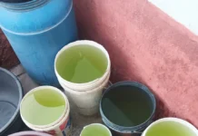 ನರಿಬೋಳ: ನಲ್ಲಿಯ ಮೂಲಕ ಬರುತ್ತಿರುವ ಭೀಮಾ ನದಿಯ ಕಲುಷಿತ ನೀರು