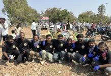 ಕೃಷ್ಣ ನದಿ ತೀರದಲ್ಲಿ ಗಾನಯೋಗಿ ಸಂಘದಿAದ ಸ್ವಚ್ಛತಾ ಕಾರ್ಯ