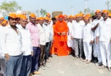 ಕಡಕೋಳ ಮಡಿವಾಳೇಶ್ವರ ತತ್ವಪದ ಅಧ್ಯಯನ ಪೀಠಕ್ಕೆ ಕಡಕೋಳ ಶ್ರೀ ಪಾದಯಾತ್ರೆ ಮೂಲಕ ಸಿಎಂಗೆ ಮನವಿ