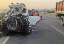 ಭೀಕರ ಅಪಘಾತ: ೭ ಸಾವು