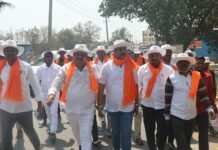 ವಿಜಯೇಂದ್ರ ಮುಖ್ಯಮಂತ್ರಿಗಾಗಿ ಪಾದಯಾತ್ರೆ