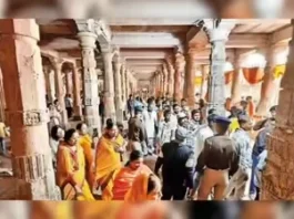 ದೇವಾಲಯ ಭಾಗ ಬಳಸಿ ಮೌಲಾನ ಮಸೀದಿ ನಿರ್ಮಾಣ: ಸಮೀಕ್ಷೆ