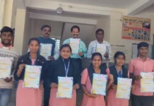 ತಾಲೂಕು ಮಟ್ಟದ ಕ್ರೀಡಾಕೂಟಕ್ಕೆ ಕರಪತ್ರ ಪ್ರಚಾರ