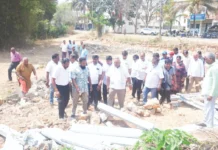 ಕೆರೆ ಒತ್ತುವರಿ ತೆರವು: ಶಾಸಕ ಟಿ.ಎಸ್.ಶ್ರೀವತ್ಸ ಭೇಟಿ