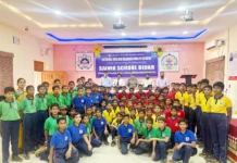 ಬೀದರ್ ನ್ಯಾಶನಲ್ ಸ್ಕೂಲ್ ಗೆ ಮೇಜರ್ ಚಂದನ್ ಗೌತಮ ಭೇಟಿ: ಸಂವಾದ