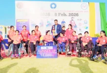 ಇಂದೂರನಲ್ಲಿ ಕರ್ನಾಟಕ ಮಹಿಳಾ ವೀಲ್-ಚೇರ್ ಕ್ರಿಕೆಟ್ ತಂಡ: ರನ್ನರ್ ಅಪ್ ಸಾಧನೆ