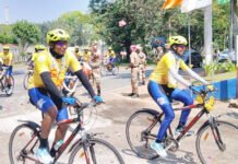 ಸಿಐಎಸ್ಎಫ್ ವಂದೇ ಮಾತರಂ ಕೋಸ್ಟಲ್ ಸೈಕ್ಲೋಥಾನ್ ನಾಳೆ ಮಂಗಳೂರಿಗೆ