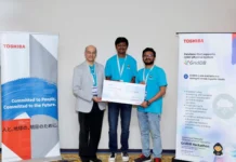 ದೀವಿಯಾ ಸಾಫ್ಟ್ ವೇರ್ ತೋಷಿಬಾ -ಲ ಐಓಟಿ ಹ್ಯಾಕಥಾನ್ ವಿಜೇತ