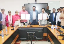 ಸಿಯುಕೆ-ಶರಣ ಭಾರತ ಸಂಶೋಧನೆ ಮತ್ತು ತರಬೇತಿ ಕೇಂದ್ರ ನಡುವೆ ಶೈಕ್ಷಣಿಕ,ಸಂಶೋಧನಾ ಒಪ್ಪಂದ