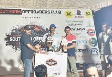 ದಕ್ಷಿಣ ಭಾರತ ವಿಭಾಗದ ಆಫ್ ರೋಡ್ ಸ್ಪರ್ಧೆ; ಪ್ರಶಸ್ತಿಗೆ ಮುಡಿಗೇರಿಸಿಕೊಂಡ ಜಾಕ್ ಅನಿಲ್