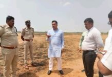 ಸಿಎಂ ಕಾರ್ಯಕ್ರಮ: ಸ್ಥಳ ಪರಿಶೀಲನೆ