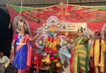 ಕರ್ಚೇಡು ಗ್ರಾಮದಲ್ಲಿ ರಾಮಾಯಣ ಬಯಲಾಟ ಪ್ರದರ್ಶನ