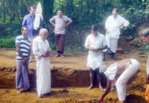 ಎಣ್ಮೂರು ಗರಡಿಯ ಬಿರ್ಮೆರ್ ಮಾಡ, ಮತ್ತು ಕಾಜು ಕುಜುಂಬ ದೈವಸ್ಥಾನದ ಪುನರ್ ನಿರ್ಮಾಣಕ್ಕೆ ಗುದ್ದಲಿ ಪೂಜೆ