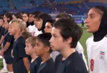 ರಾಷ್ಟ್ರಗೀತೆ ಹಾಡಲು ಇರಾನ್ ಮಹಿಳಾ ಫುಟ್ಬಾಲ್ ತಂಡ ನಕಾರ