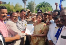 ಸಂಪೂರ್ಣ ಒಳ ಮೀಸಲಾತಿ ಜಾರಿಗೆ ಆಗ್ರಹಿಸಿ ಮಾದಿಗ ಸಂಘಟನೆಗಳ ಒಕ್ಕೂಟ ಬೃಹತ್ ಪ್ರತಿಭಟನೆ: ಸಿದ್ದರಾಮಯ್ಯ ವಿರುದ್ದ ಘೋಷಣೆ