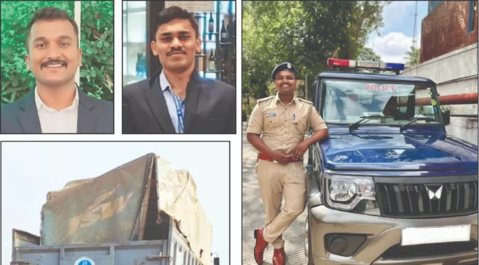 ರಸ್ತೆ ಅಪಘಾತ ಮೂವರು ರಿಸರ್ವ್ ಸಬ್ ಇನ್ಸ್ಪೆಕ್ಟರ್ಗಳ ಸಾವು