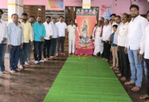 ಅಮರೇಶ್ವರ ದೇಗುಲದಲ್ಲಿ ರೇಣುಕಾಚಾರ್ಯರ ಜಯಂತಿ ಆಚರಣೆ