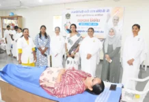 ದಾದಿ ಹೃದಯಮೋಹಿನಿ ಅವರ ಪುಣ್ಯಸ್ಮರಣೆ ಅಂಗವಾಗಿ ರಕ್ತದಾನ ಶಿಬಿರ