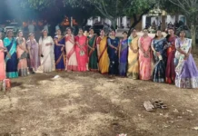 ಬ್ರಿಮ್ಸ್ ಡಾಕ್ಟರ್ಸ್ ಕ್ವಾರ್ಟರ್ಸ್ನಲ್ಲಿ ಮಹಿಳೆಯರ ಸಂಭ್ರಮದ ಹೊಳಿ ಆಚರಣೆ