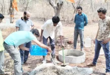 ಬಾಯಾರಿದ ಪ್ರಾಣಿ-ಪಕ್ಷಿಗಳಿಗೆ ನಿತ್ಯ ನೀರುಣಿಸುತ್ತಿರುವ ಸ್ವಾಭಿಮಾನಿ ಗೆಳೆಯರ ಬಳಗ