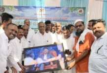 ಸಚಿವ ಪ್ರಿಯಾಂಕ್ ಖರ್ಗೆ ಸನ್ಮಾನ