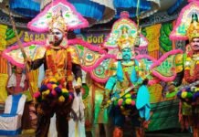 ಶಿರಿಗೇರಿಯಲ್ಲಿ ಬಯಲಾಟ ಪ್ರದರ್ಶನ