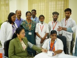 ಅಂತರಾಷ್ಟ್ರೀಯ ಮಹಿಳಾ ದಿನಾಚರಣೆಯ ಅಂಗವಾಗಿ ಆರೋಗ್ಯ ತಪಾಸಣೆ ಶಿಬಿರ ಆರೋಗ್ಯದ ಸಮತೋಲನ ಅಗತ್ಯ: ನ್ಯಾ.ಕೆ.ಜಿ. ಶಾಂತಿ