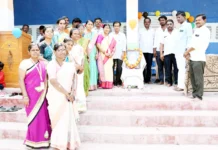 ಸರಕಾರಿ ಶಾಲೆಯಲ್ಲಿ ವಿದ್ಯಾರ್ಥಿಗಳಿಗೆ ಬೀಳ್ಕೊಡುಗೆ ಸಮಾರಂಭ