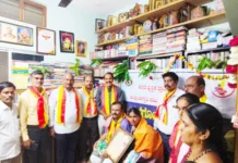 ಡಾ.ಡಿ.ಎನ್.ಪಾಟೀಲ್ ಮನೆ ಗ್ರಂಥಾಲಯ 8 ಸಾವಿರ ಕೃತಿ ಸಂಗ್ರಹ-ಸನ್ಮಾನ