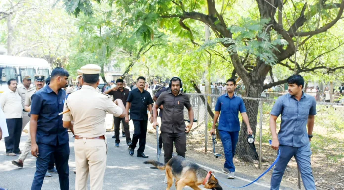 ಜಿಲ್ಲಾ ನ್ಯಾಯಾಲಯಕ್ಕೆ ಹುಸಿ ಬಾಂಬ್ ಕರೆ: ಕೆಲಕಾಲ ಆತಂಕ, ಪರಿಶೀಲನೆ