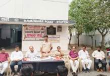 ರಾಮ ನವಮಿ ಹಿನ್ನಲೆ ಪೊಲೀಸ್ರಿಂದ ಶಾಂತಿ ಸಭೆ